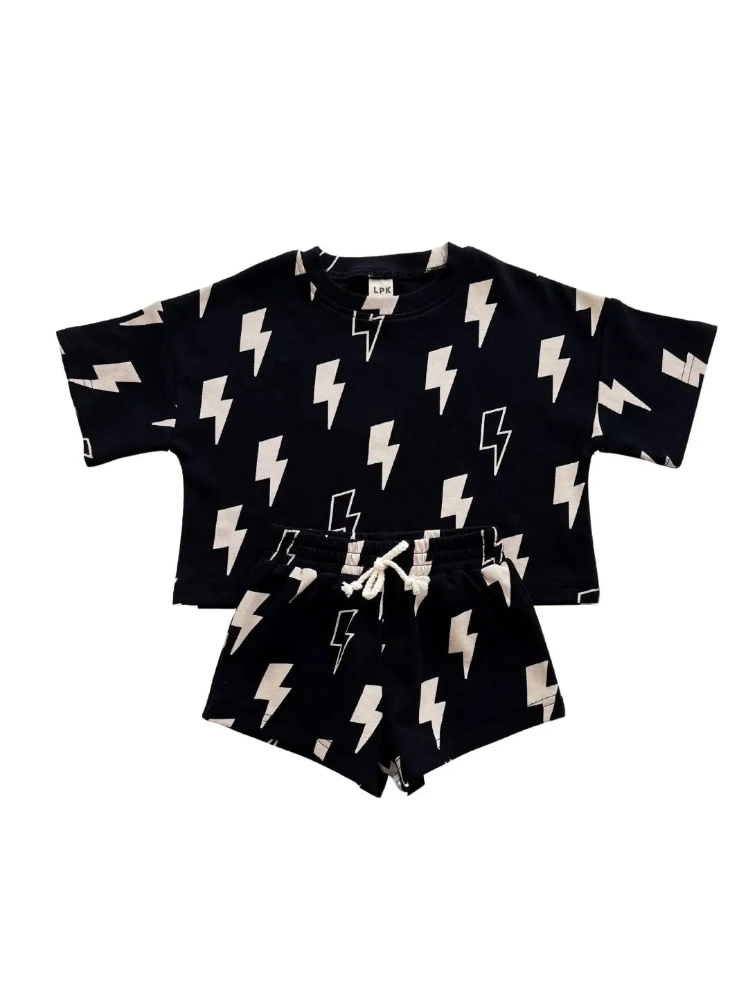 LPK Black Bolts Short Set