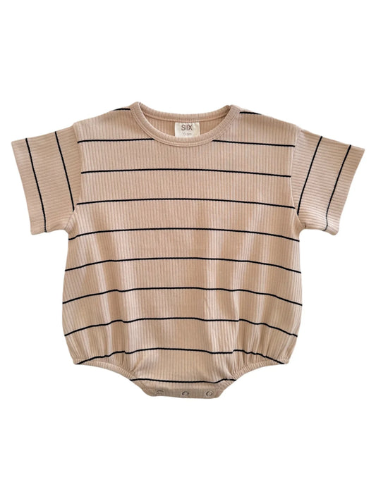 Tan & Black Stripe Bubble