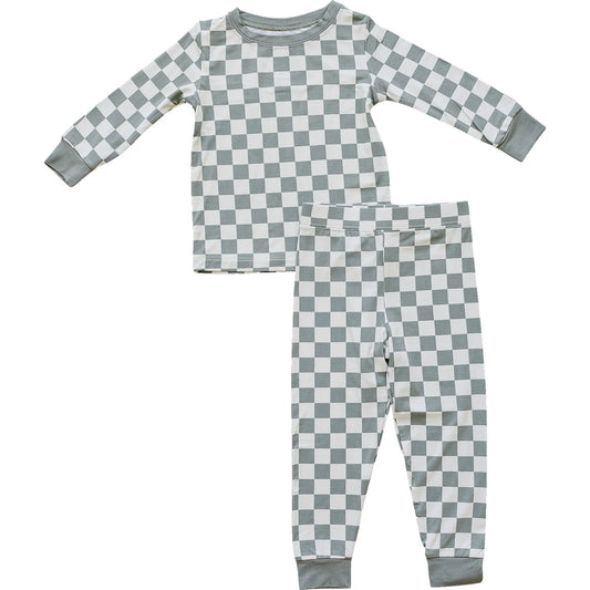 Light Green Checkered Set
